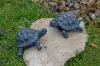 Artikelbild 1 des Artikels “Schildkröten, 2er-Set, Bronzeoptik, 12cm “